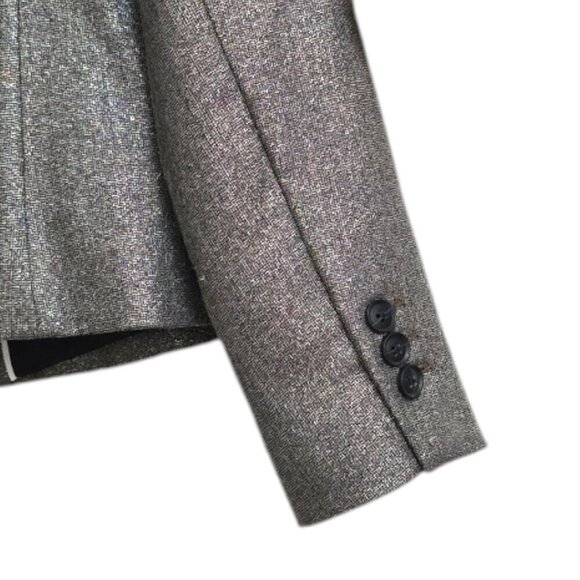 Banana Republic Classic Fit Gold Metallic Blazer Sz 2 - Picture 6 of 11